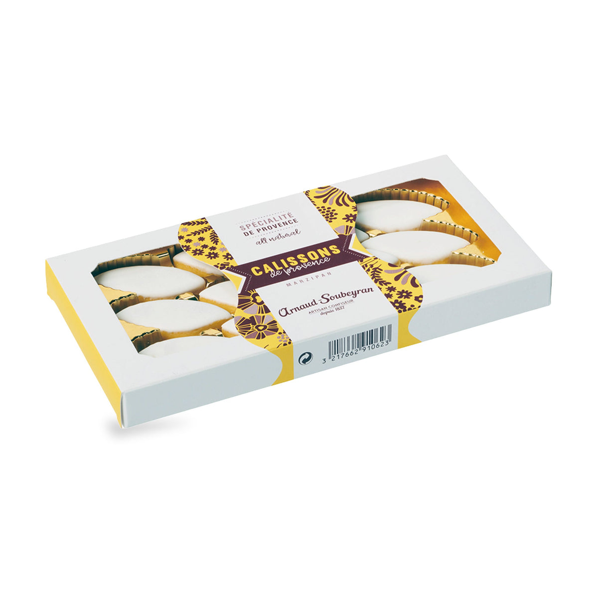 Traditional Calissons by Arnaud Soubeyran, 140 g gift box
