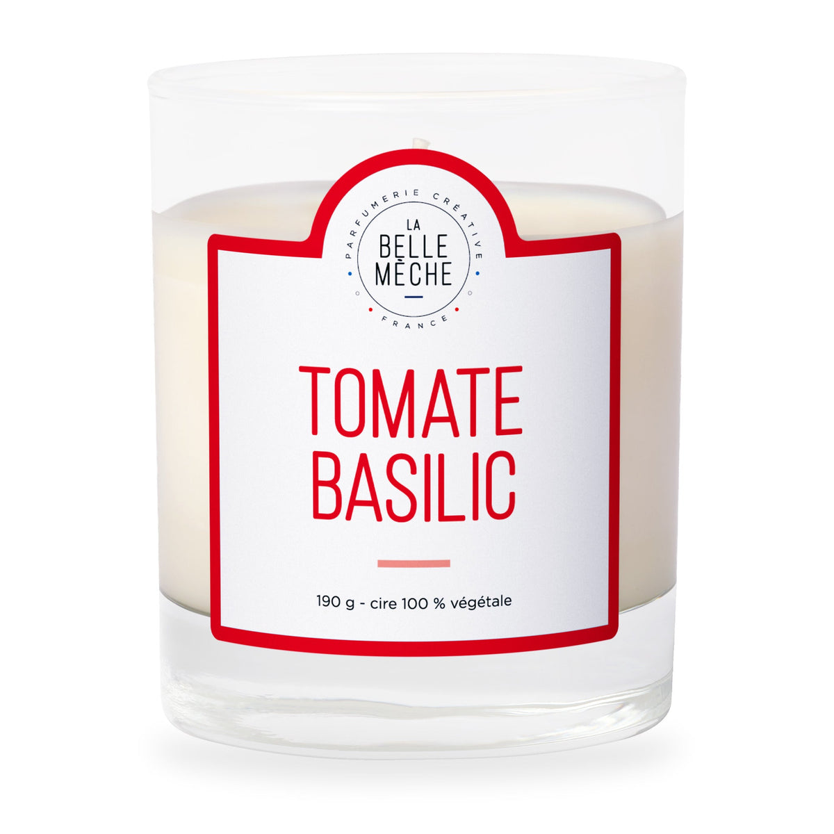 Tomato Basil Candle by La Belle Mèche, 190 g