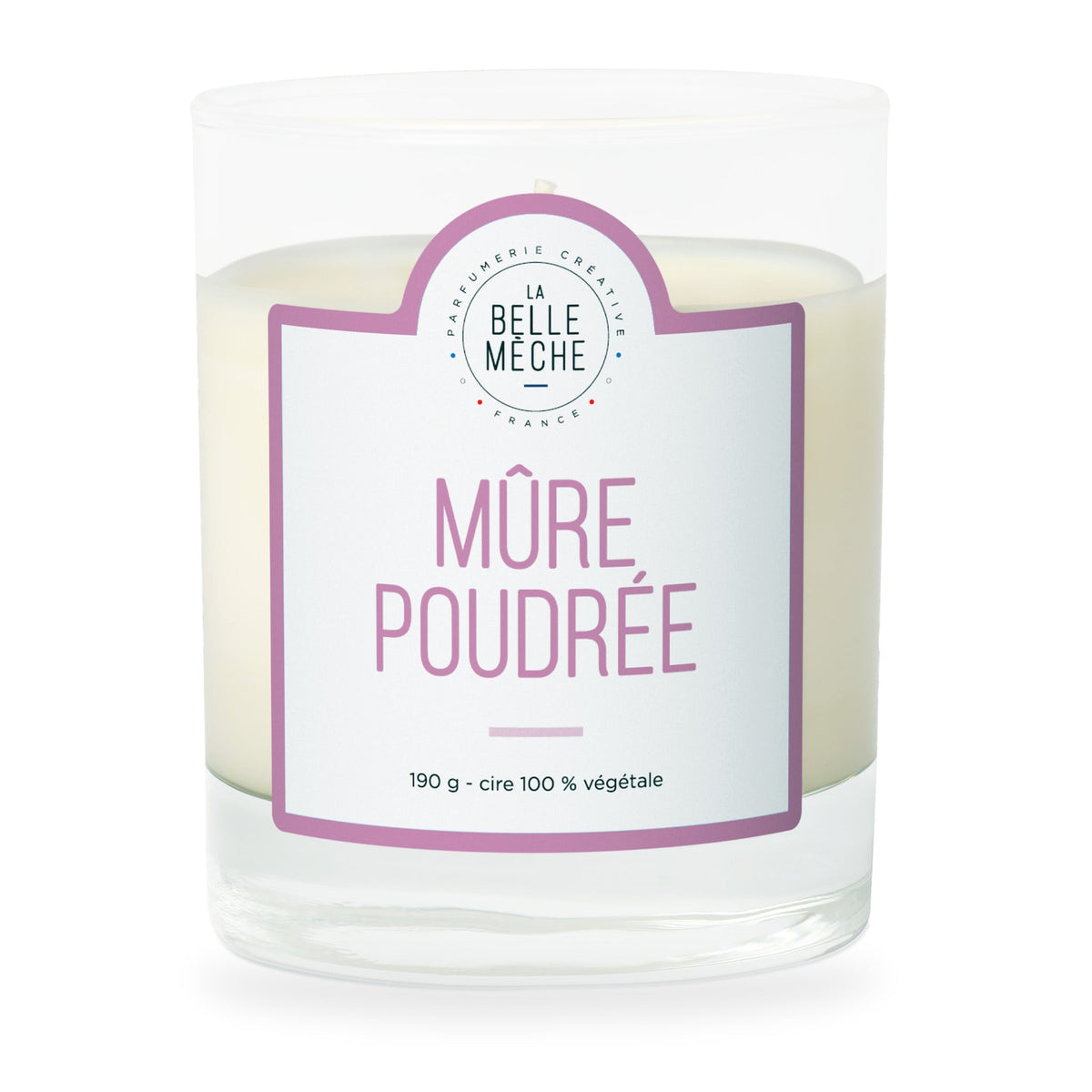Blackberry Musk Candle by La Belle Mèche, 190 g, second view