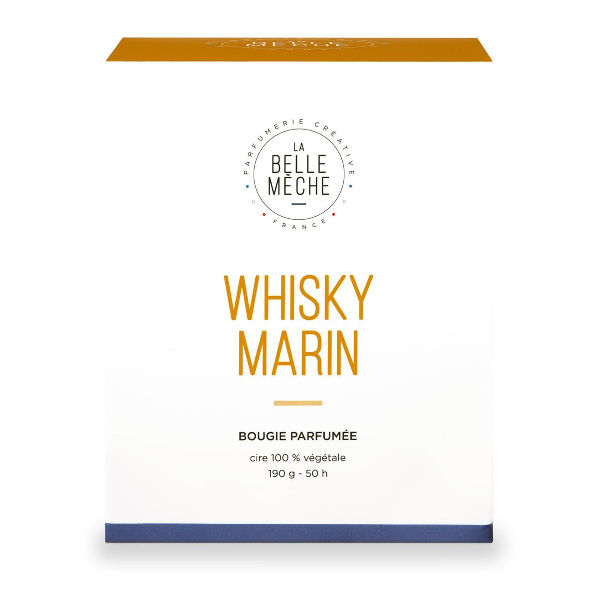 Peated Whisky Candle by La Belle Mèche, 190 g