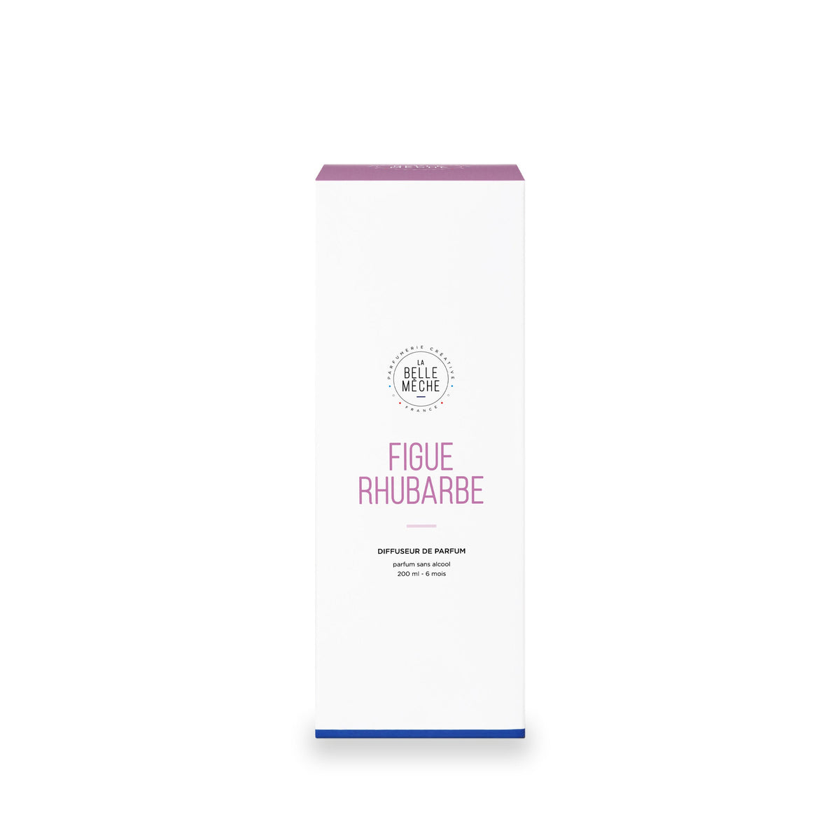 Diffuseur à bâtonnets Figue Rhubarbe de La Belle Mèche, 200 ml, coffret