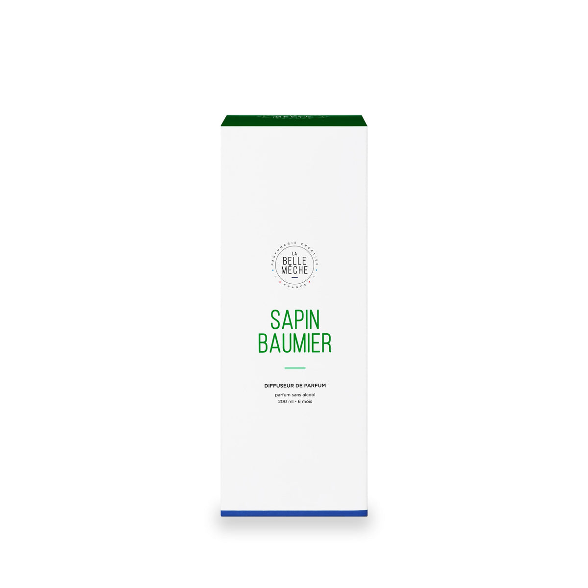 Diffuseur à bâtonnets Sapin Baumier de La Belle Mèche, pot en verre de 200 ml, deuxième vue