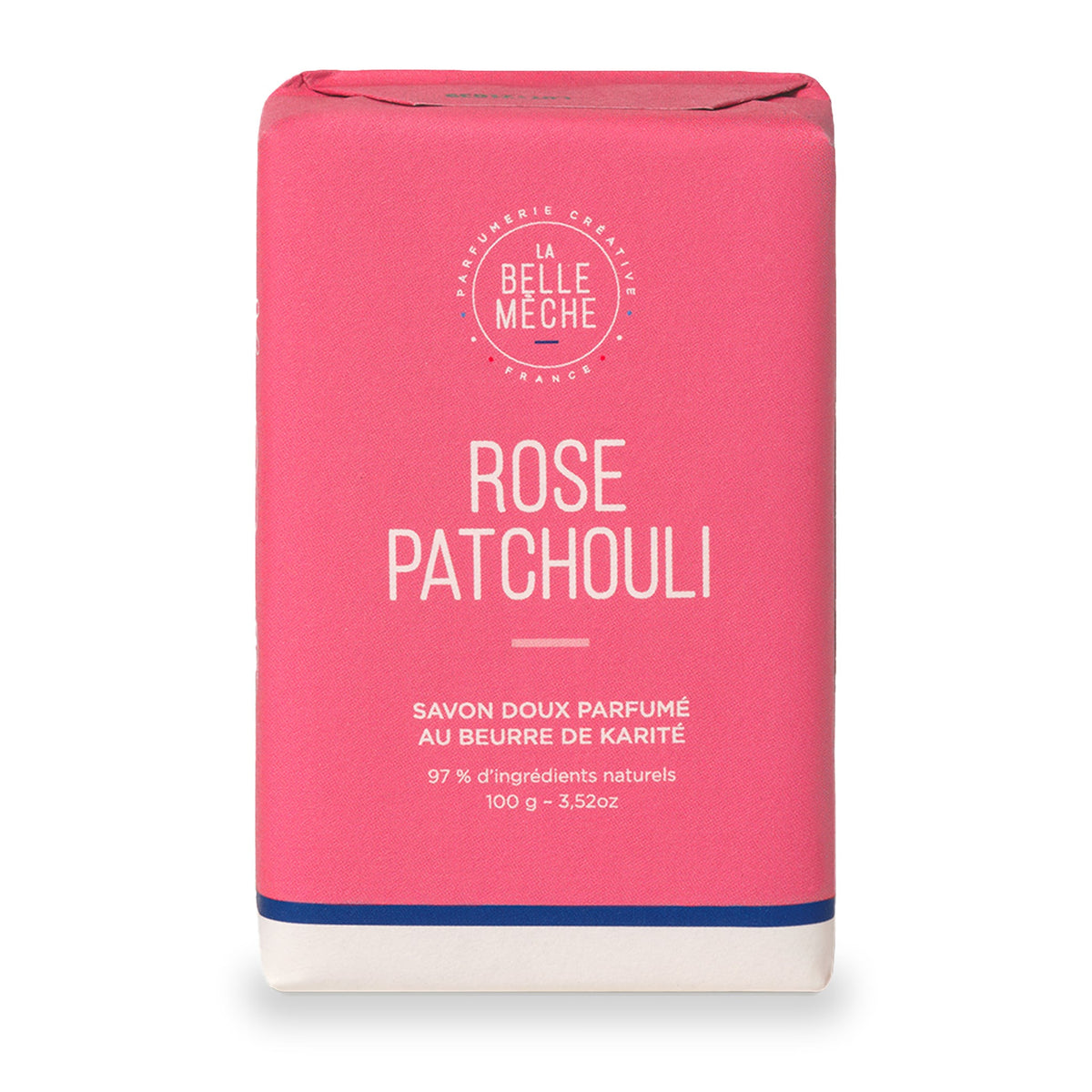 Rose Patchouli Solid Soap by La Belle Mèche, 100 g