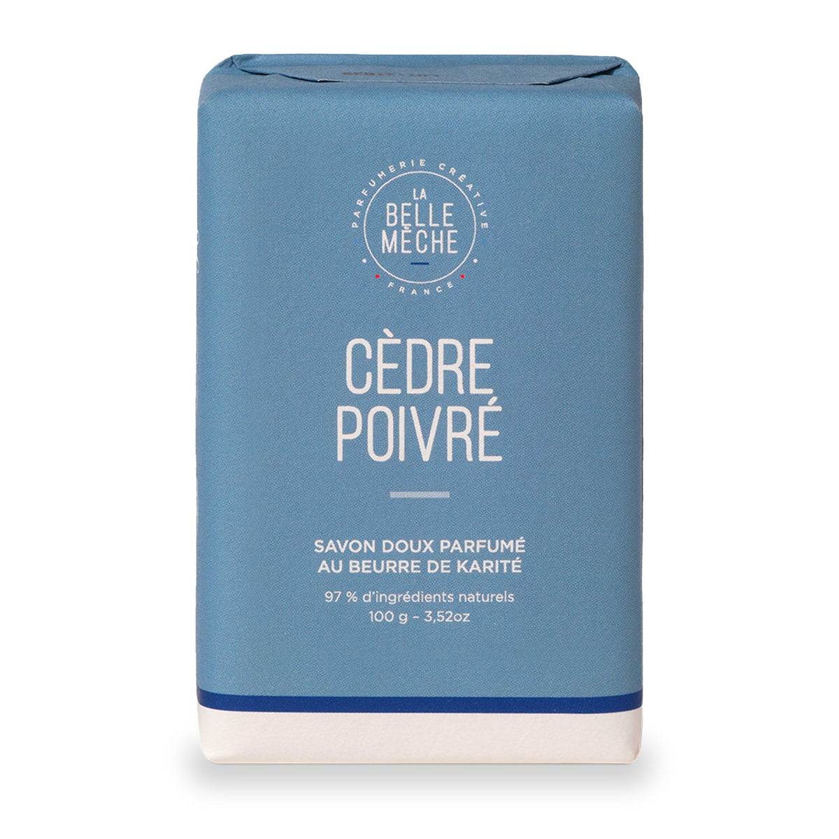 Cedarwood Solid Soap by La Belle Mèche, 100 g