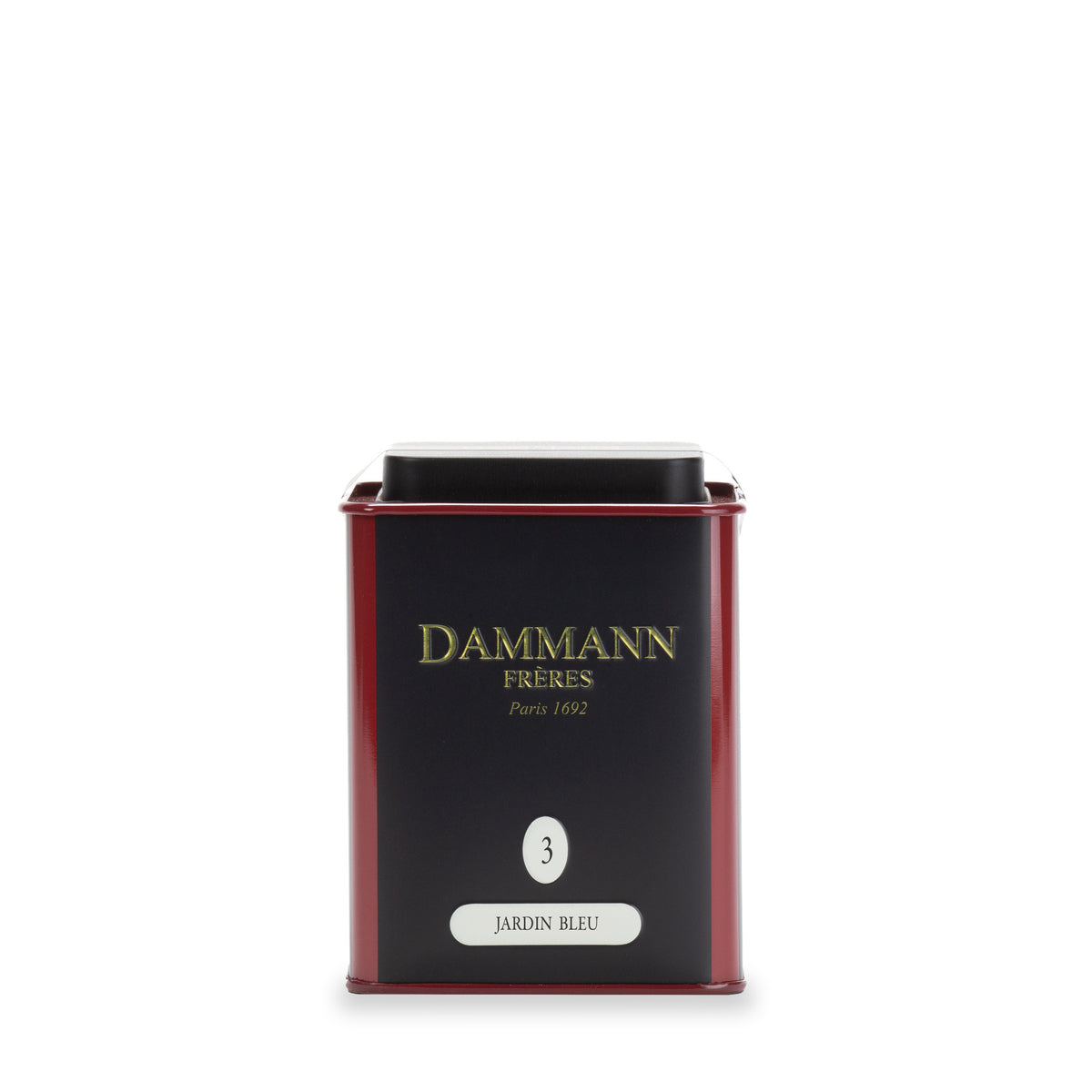 Jardin Bleu Tea by Dammann Frères, 100 g metal canister