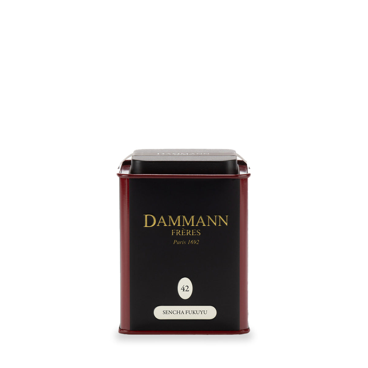 Thé Sencha Fukuyu de Dammann Frères, boîte métal de 100 g