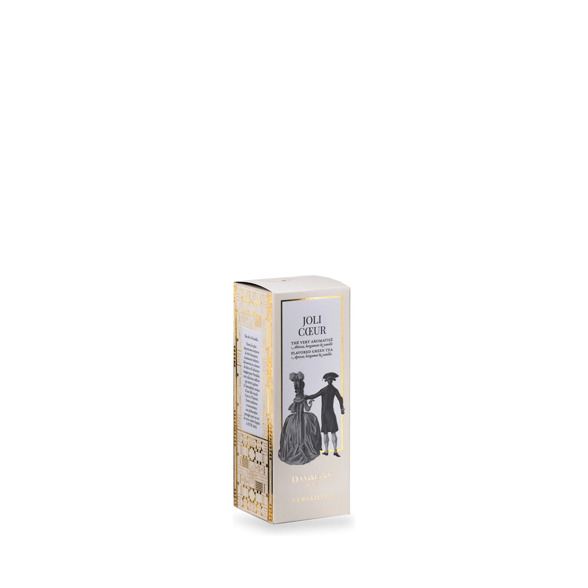 Thé Joli Cœur de Dammann Frères, boîte métal de 65 g, troisième vue