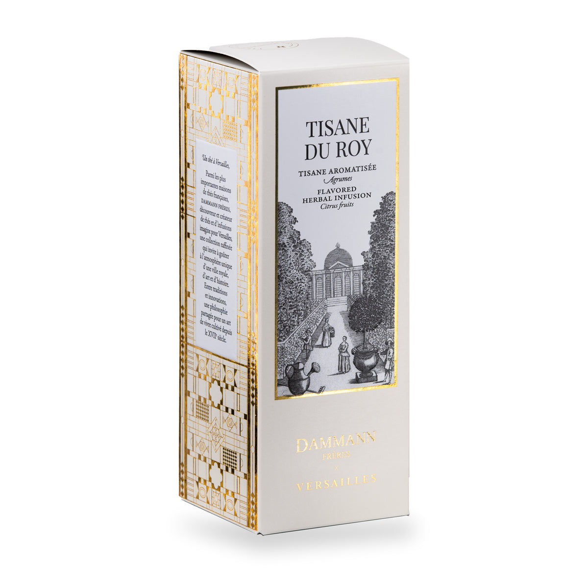 Tisane Du Roy Canister by Dammann Frères, 60 g, third view
