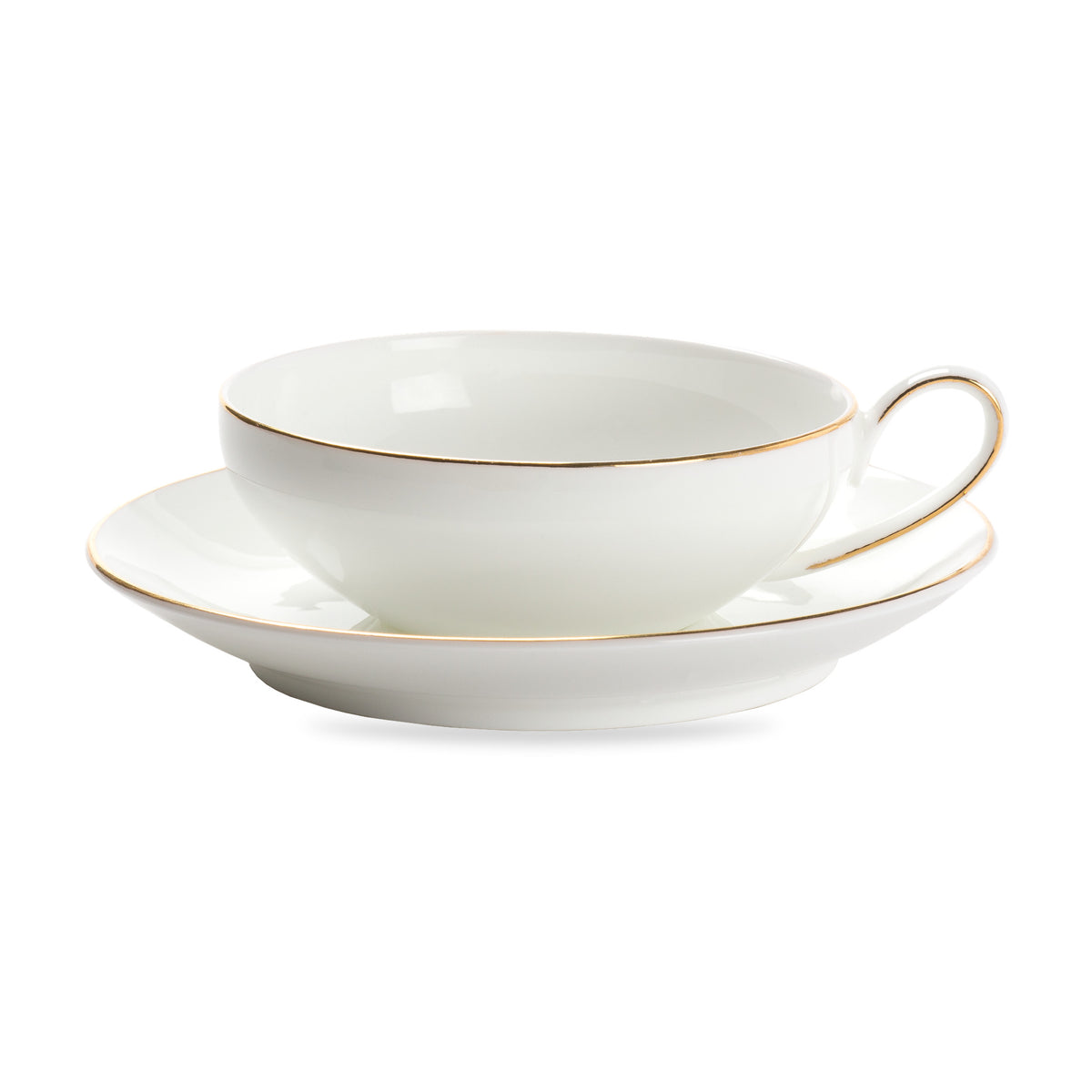 Tasses et soucoupes Concorde de Dammann Frères, 12,5 cl