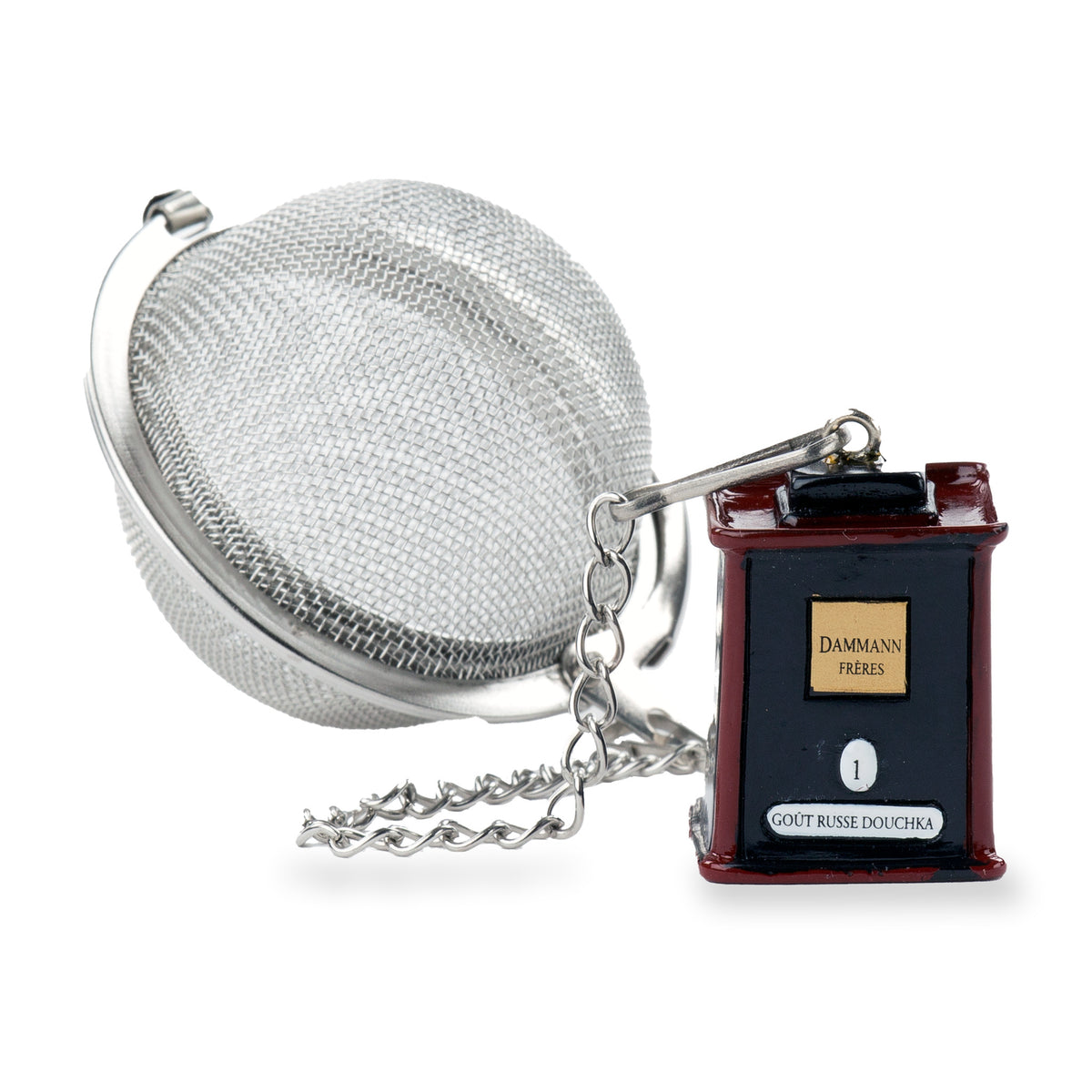 D-Tin' Patterned Teaball by Dammann Frères