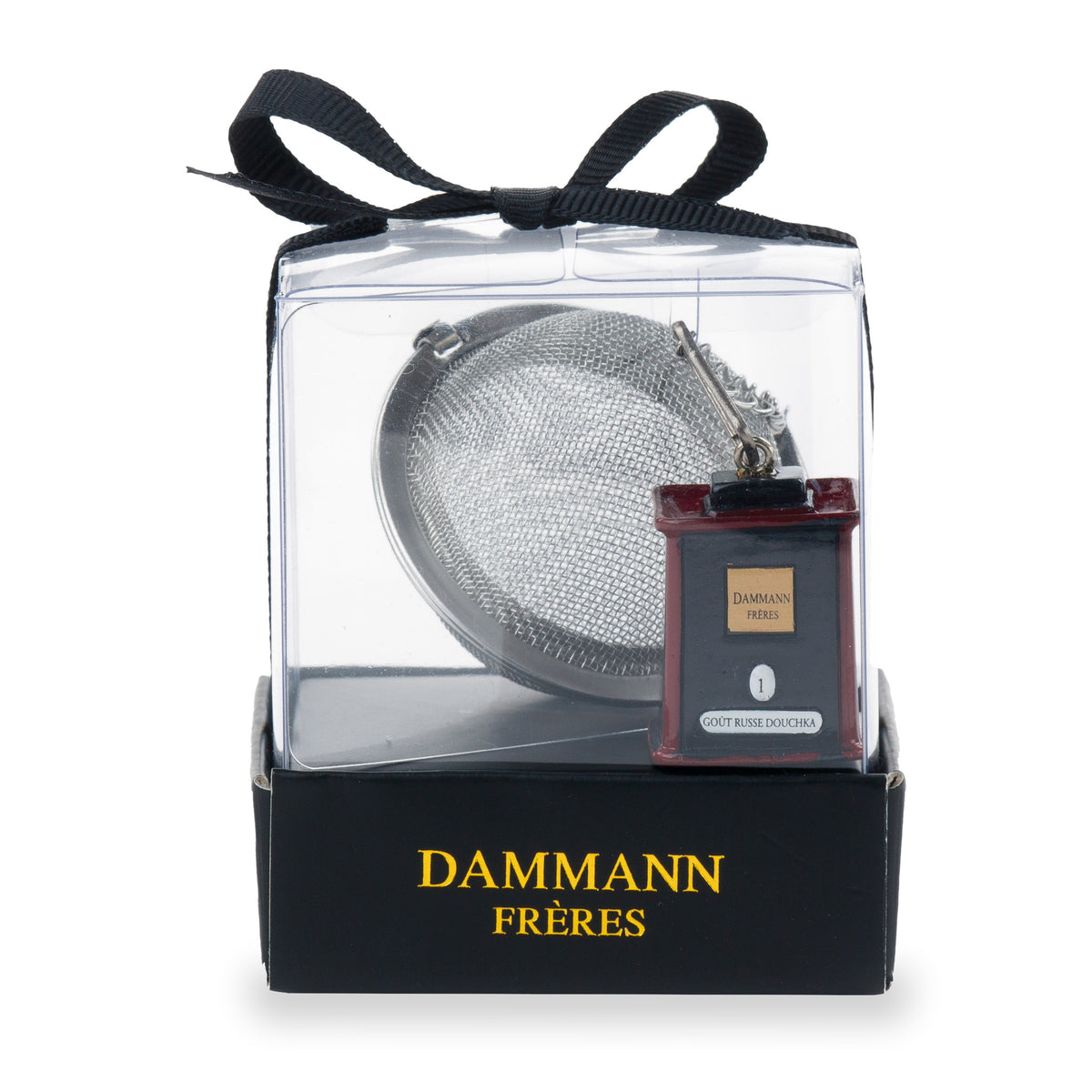 D-Tin' Patterned Teaball by Dammann Frères, second view