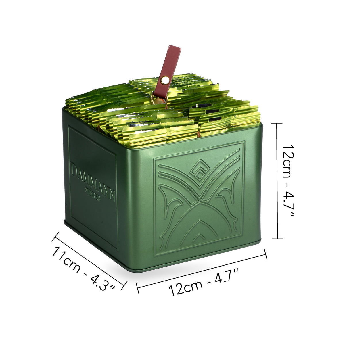 Tendrement by Dammann Frères, dimensions