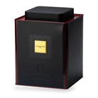 Black Empty Canister by Dammann Frères, large 2kg service canister