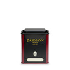 Black Empty Canister by Dammann Frères, small 100g canister