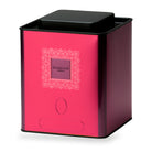 Boîte vide rouge de Dammann Frères, boîte de service de 1 kg rouge métallisé