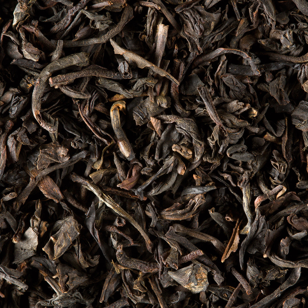 Close-up of Paul & Virginie loose-leaf tea by Dammann Frères