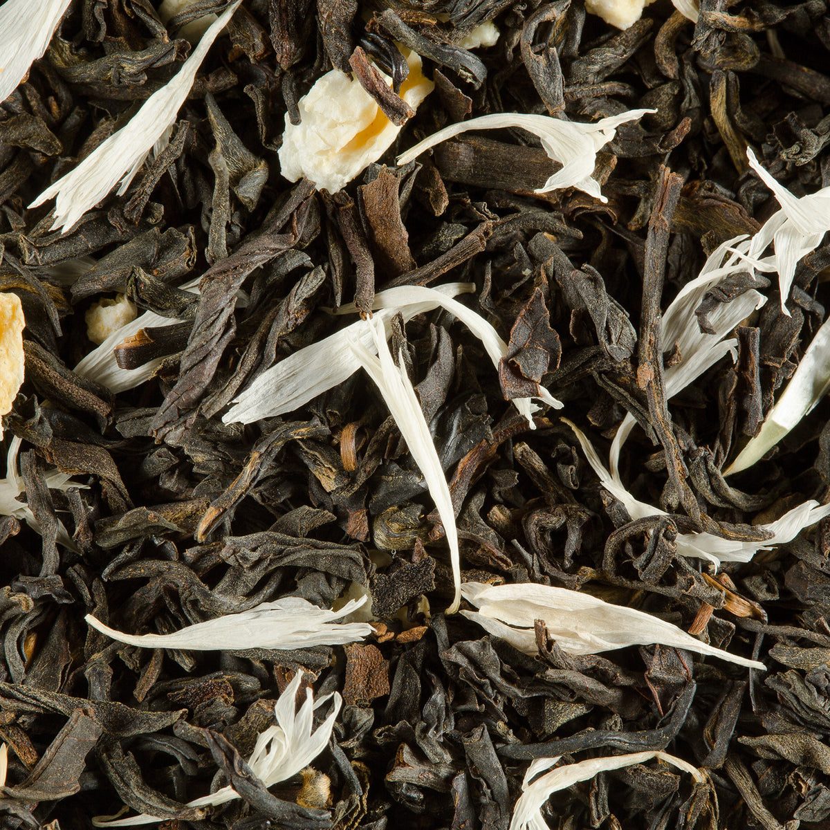 Close-up of Grand Goût Russe loose-leaf tea by Dammann Frères