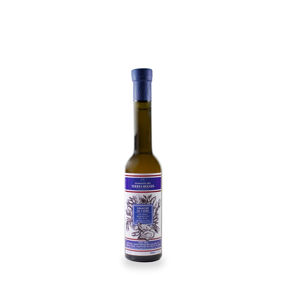 Marine Vinegar Small by Domaine des Terres Rouges, 250 ml glass bottle