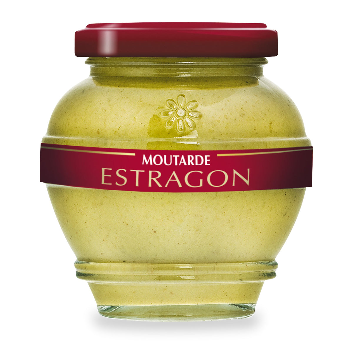 Tarragon Mustard by Domaine des Terres Rouges, 200 g glass jar