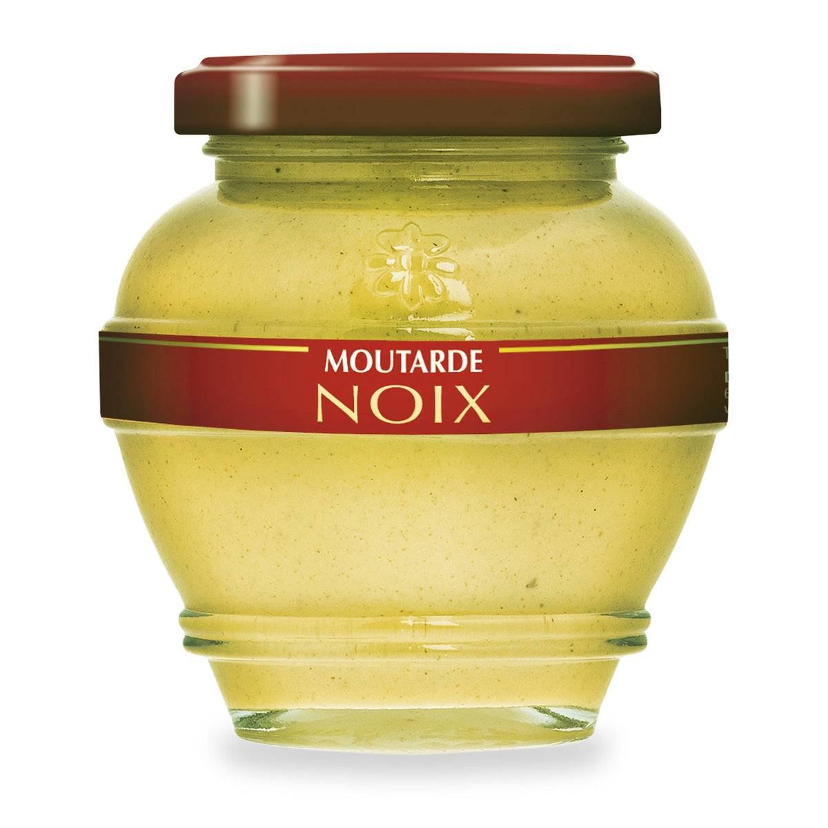 Walnut Mustard by Domaine des Terres Rouges, 200 g glass jar