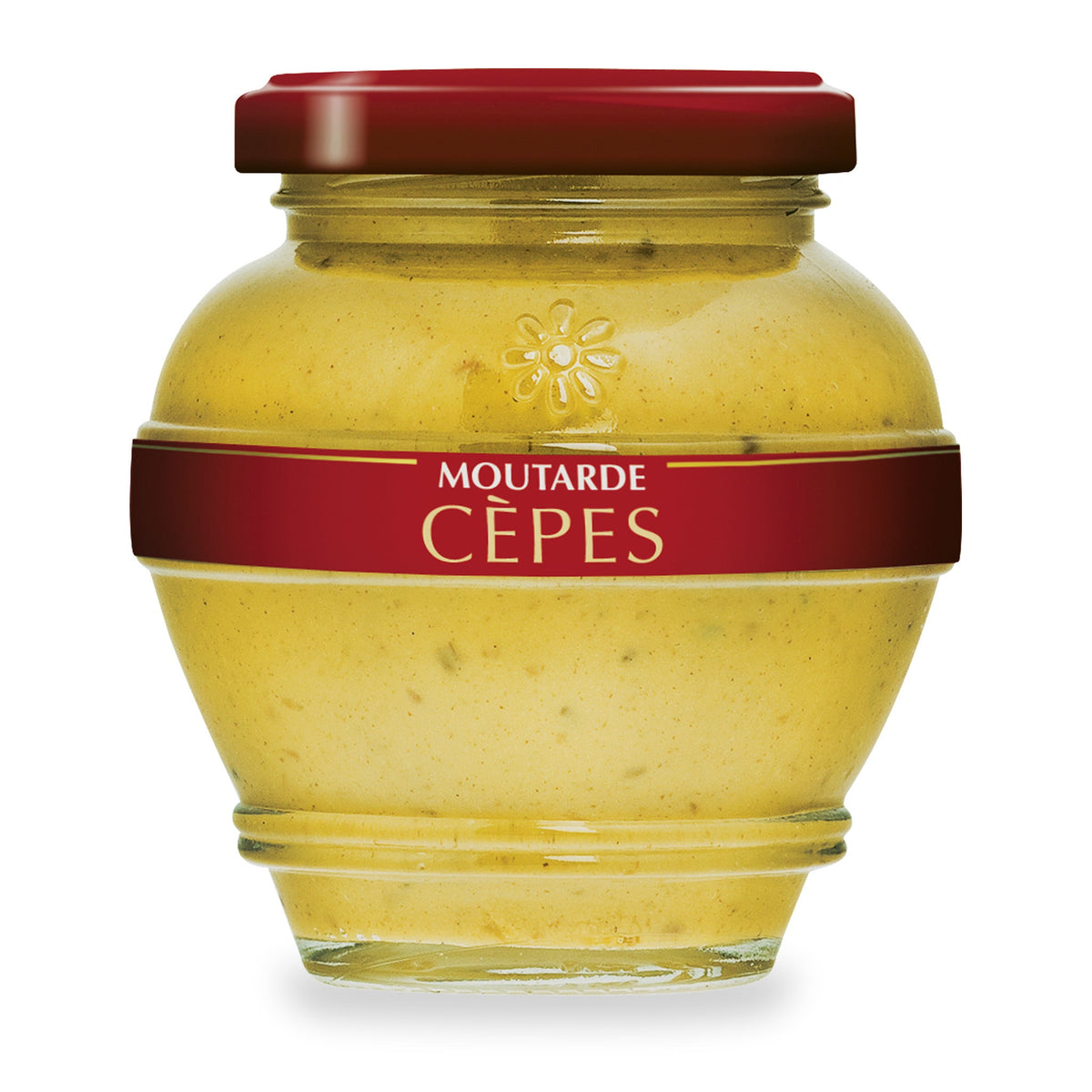 Porcini Mustard by Domaine des Terres Rouges, 200 g glass jar