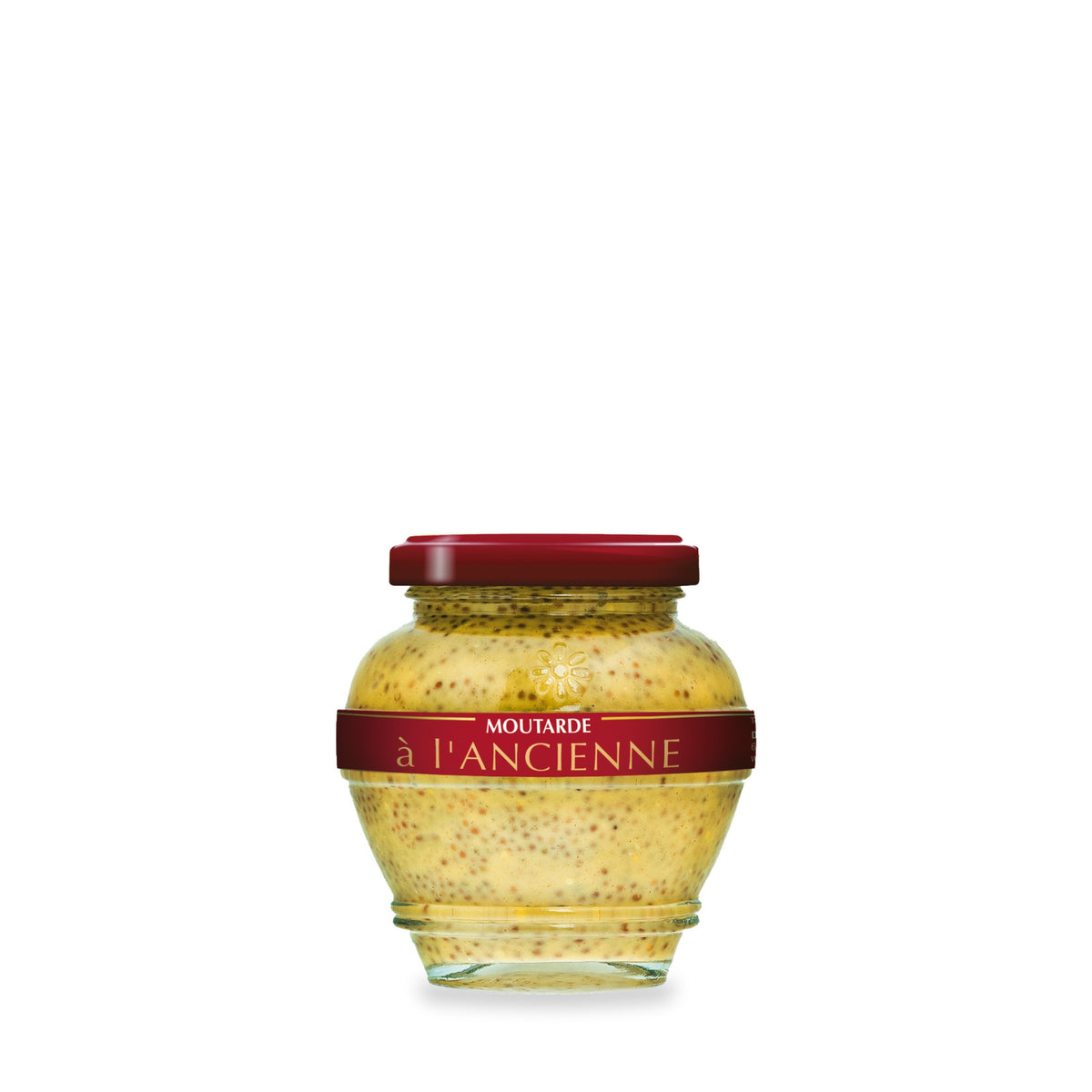 Moutarde à l’ancienne du Domaine des Terres Rouges, pot en verre de 200 g