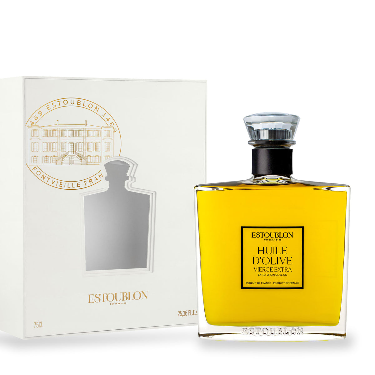 Huile d’olive Couture d’Estoublon, bouteille en verre de 750 ml