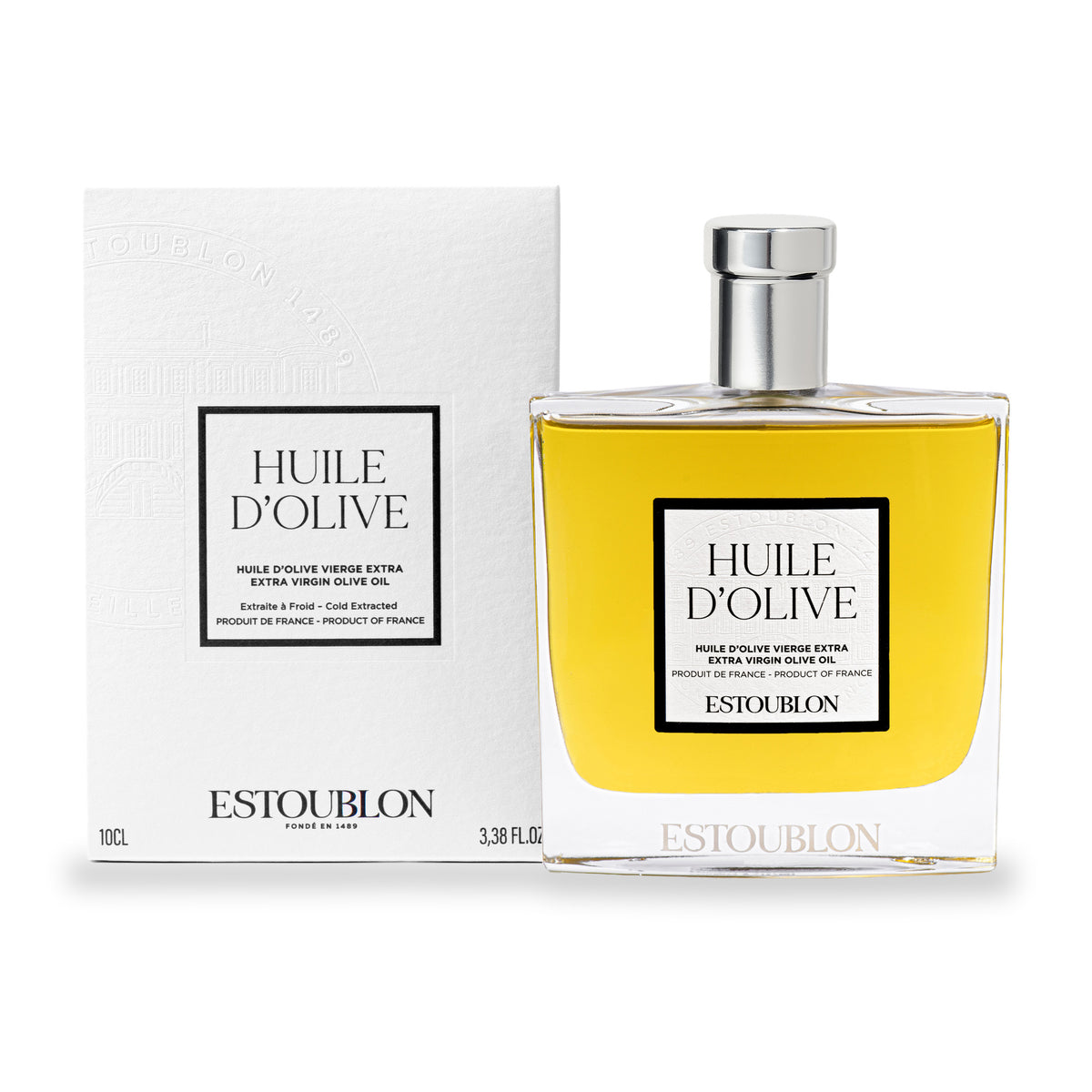 Couture Olive Oil Spray by Estoublon, bottle with its box