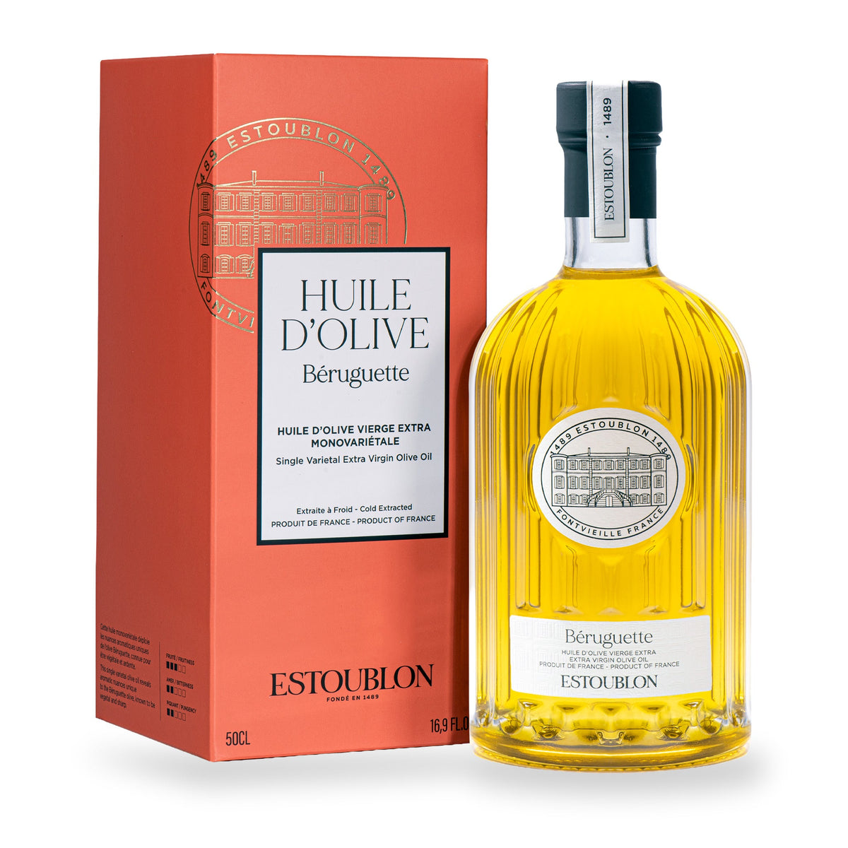 Béruguette Olive Oil by Estoublon, 500 ml glass bottle