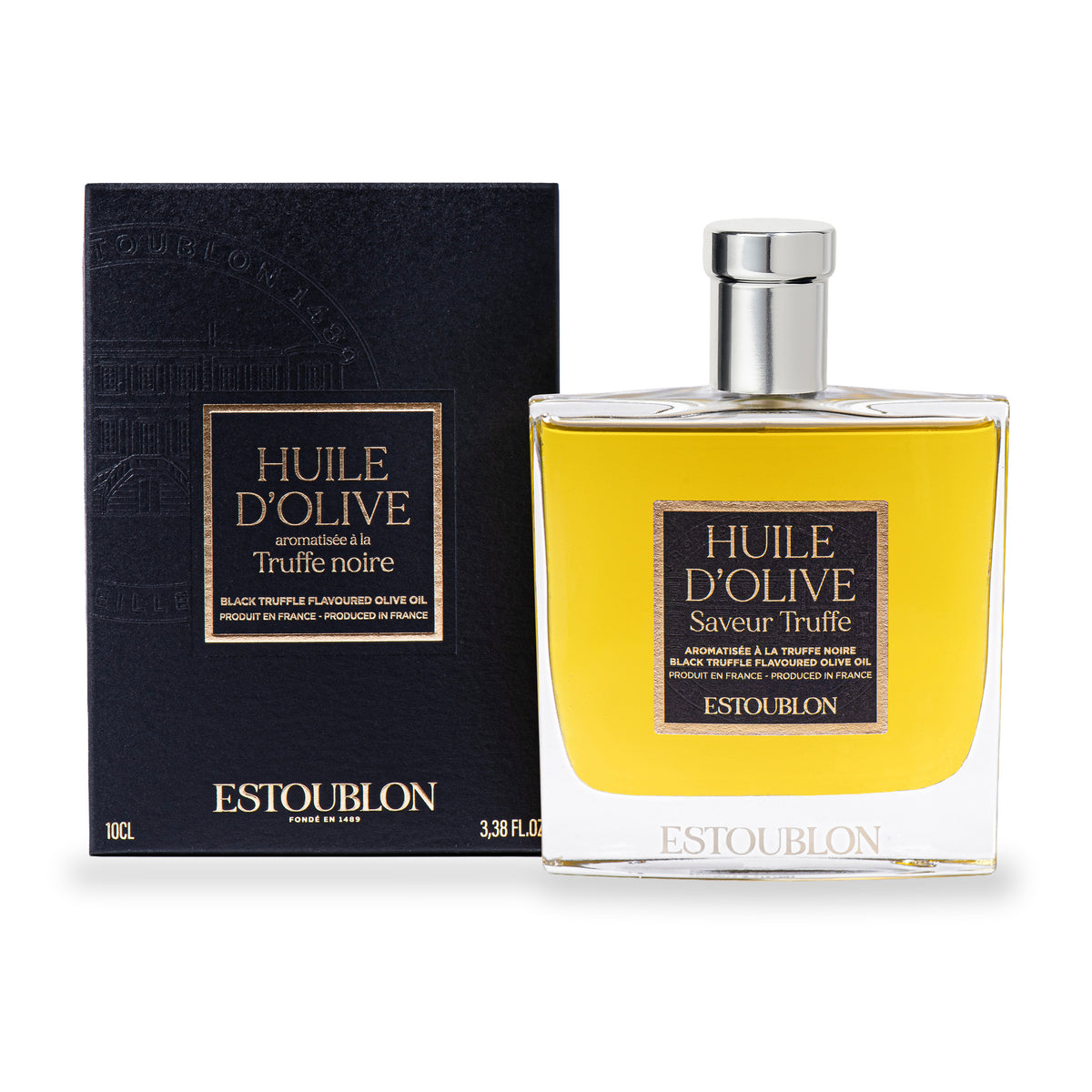 Truffle Olive Oil Spray by Estoublon, bottle with its box