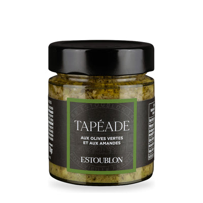 Tapenade d’olives vertes aux amandes