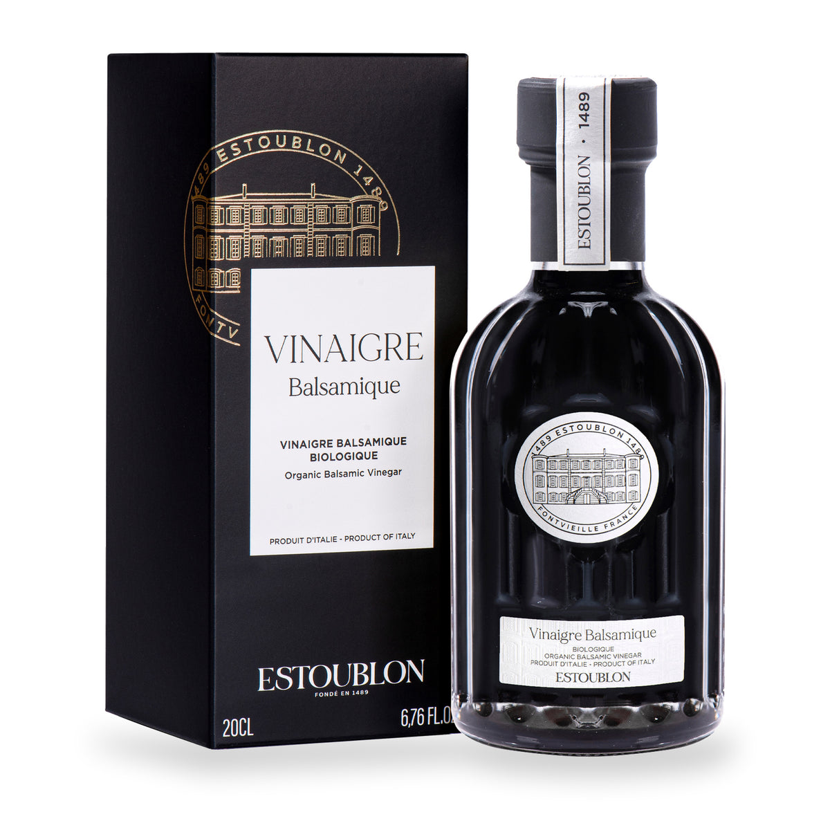 Balsamic Vinegar by Estoublon, 200 ml glass bottle