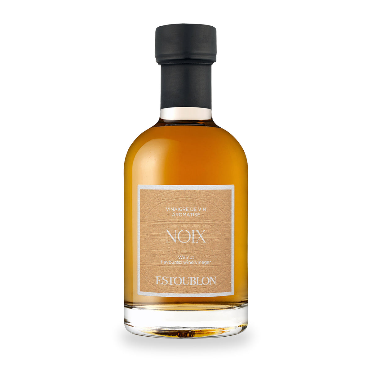 Vinaigre à la noix d’Estoublon, bouteille en verre de 200 ml