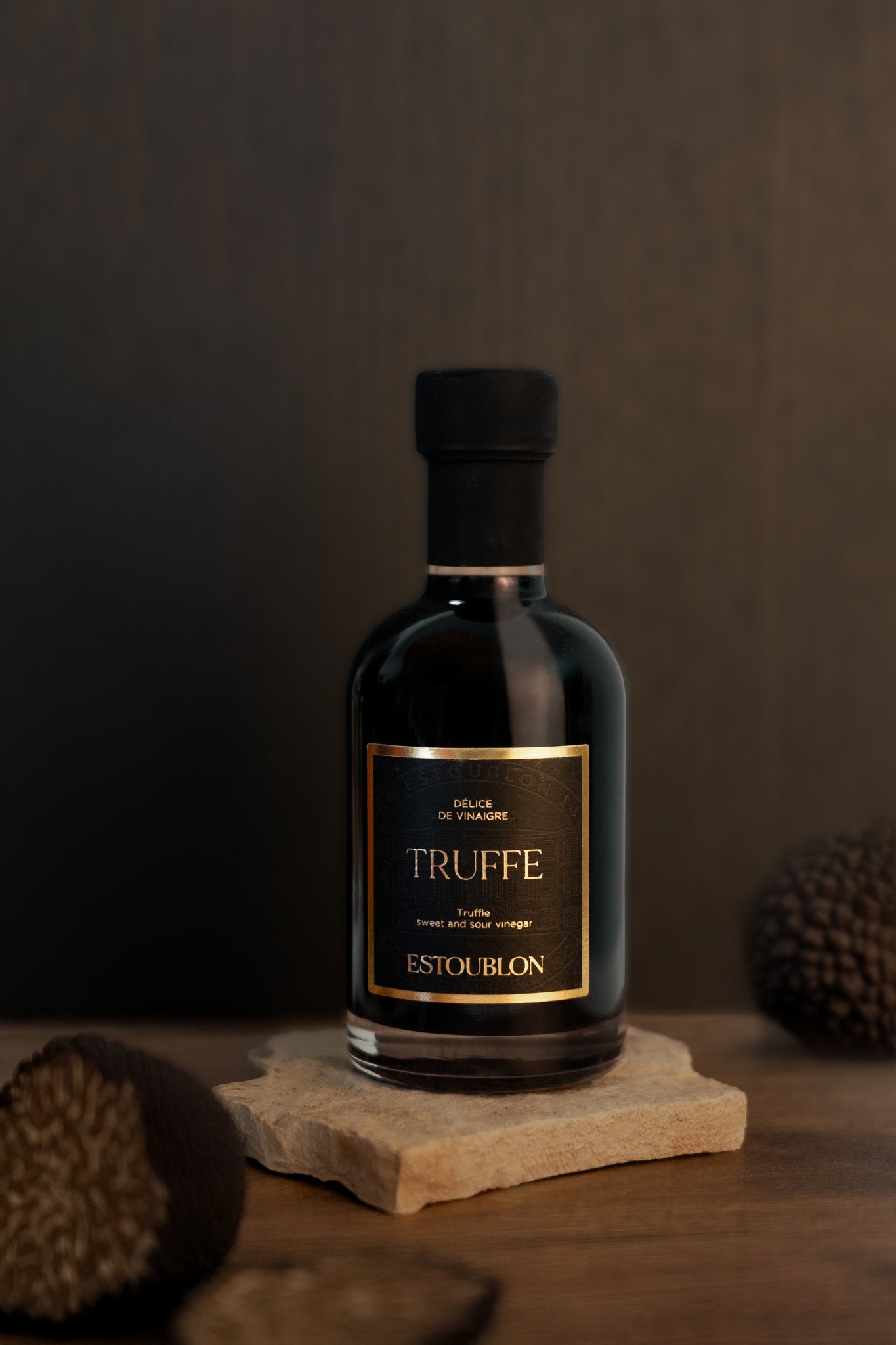 Château d'Estoublon truffle vinegar with black truffles