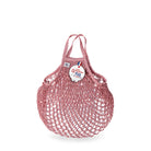 Pale Pink Glitter Net Bag by Filt 1860 — Small