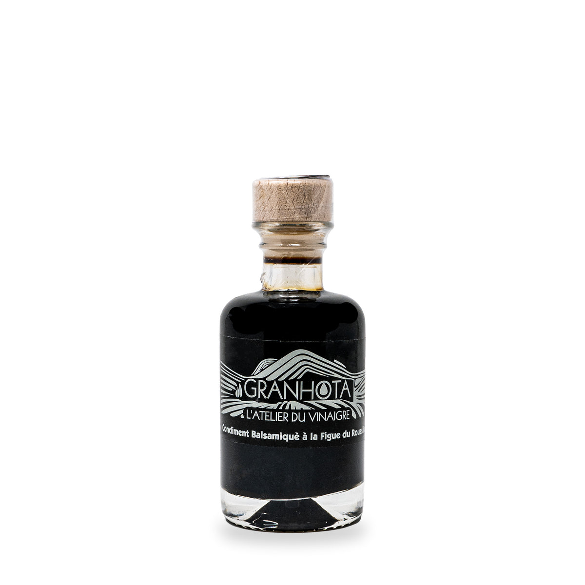 Vinaigre balsamique à la figue de Granhota, bouteille en verre de 100 ml