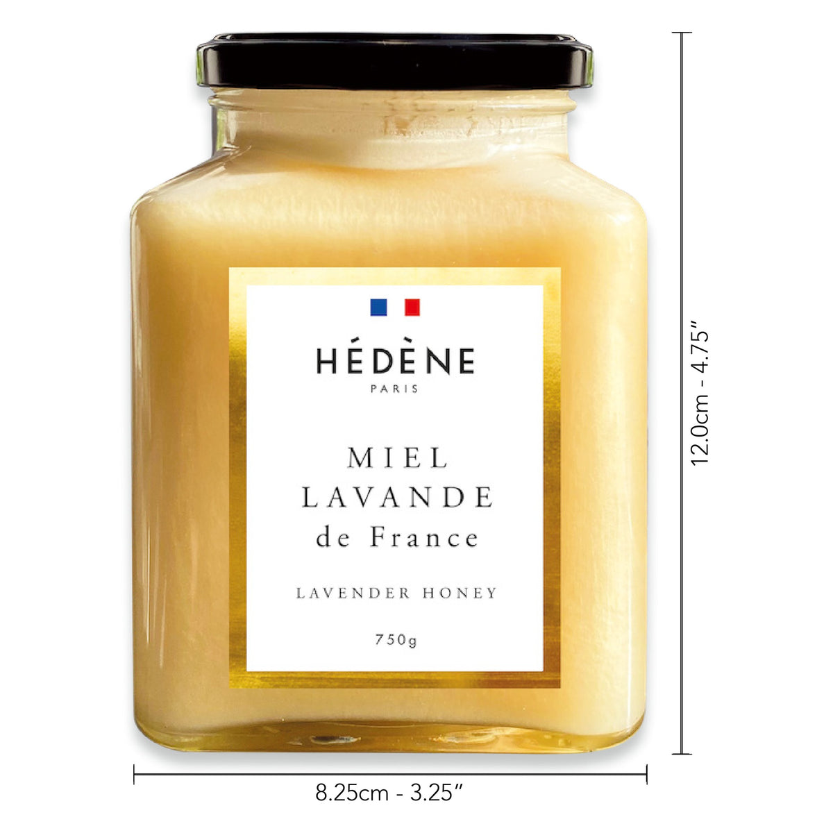 Lavender Honey by Hédène, 750g, dimensions