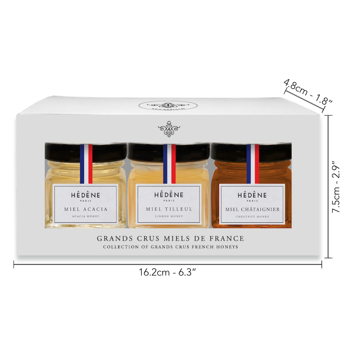 Grand Cru Honey Box by Hédène, dimensions