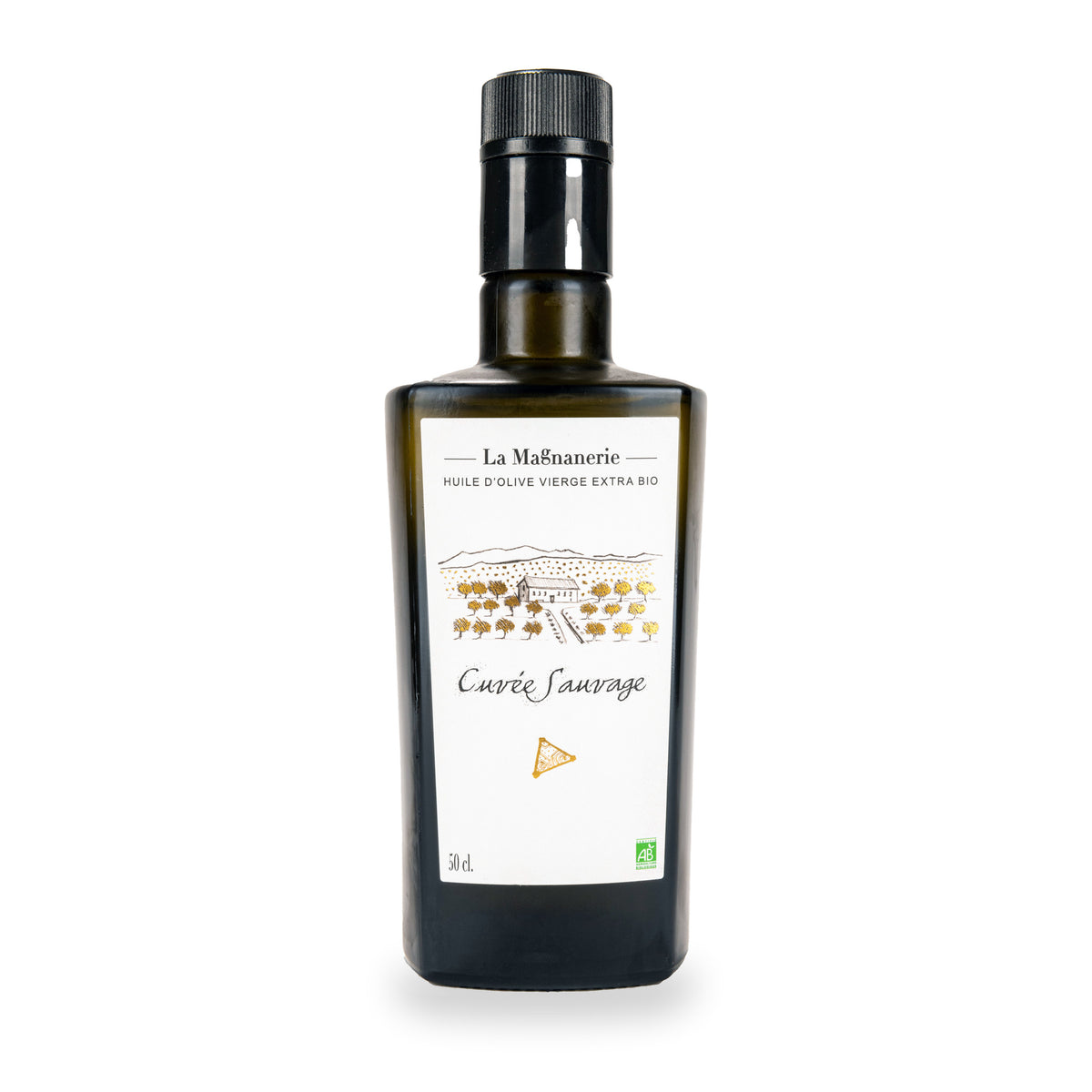 Sauvage Olive Oil by La Magnanerie, 500 ml glass bottle