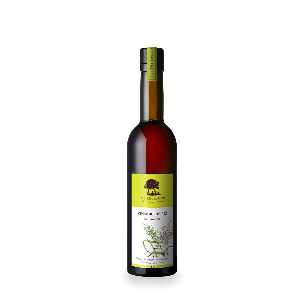 Vinaigre de riz Le Paulmier, bouteille en verre de 350 ml