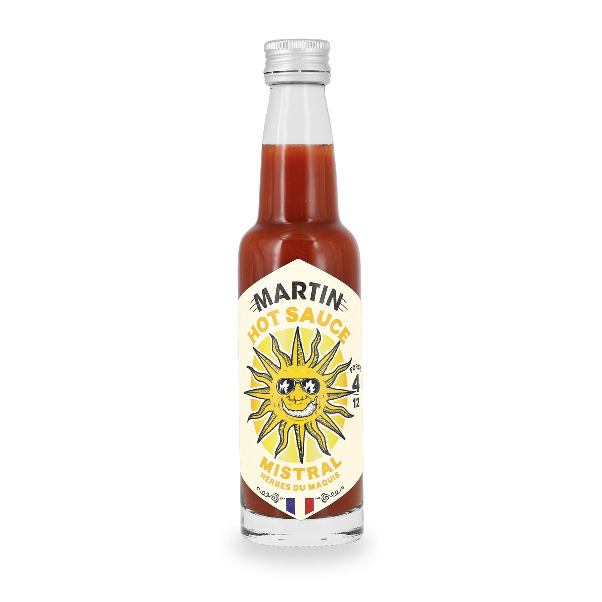 Mistral Hot Sauce by Sauce Martin, 100 ml glass bottle
