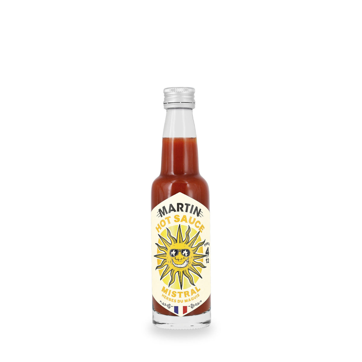 Mistral Hot Sauce by Sauce Martin, 100 ml glass bottle