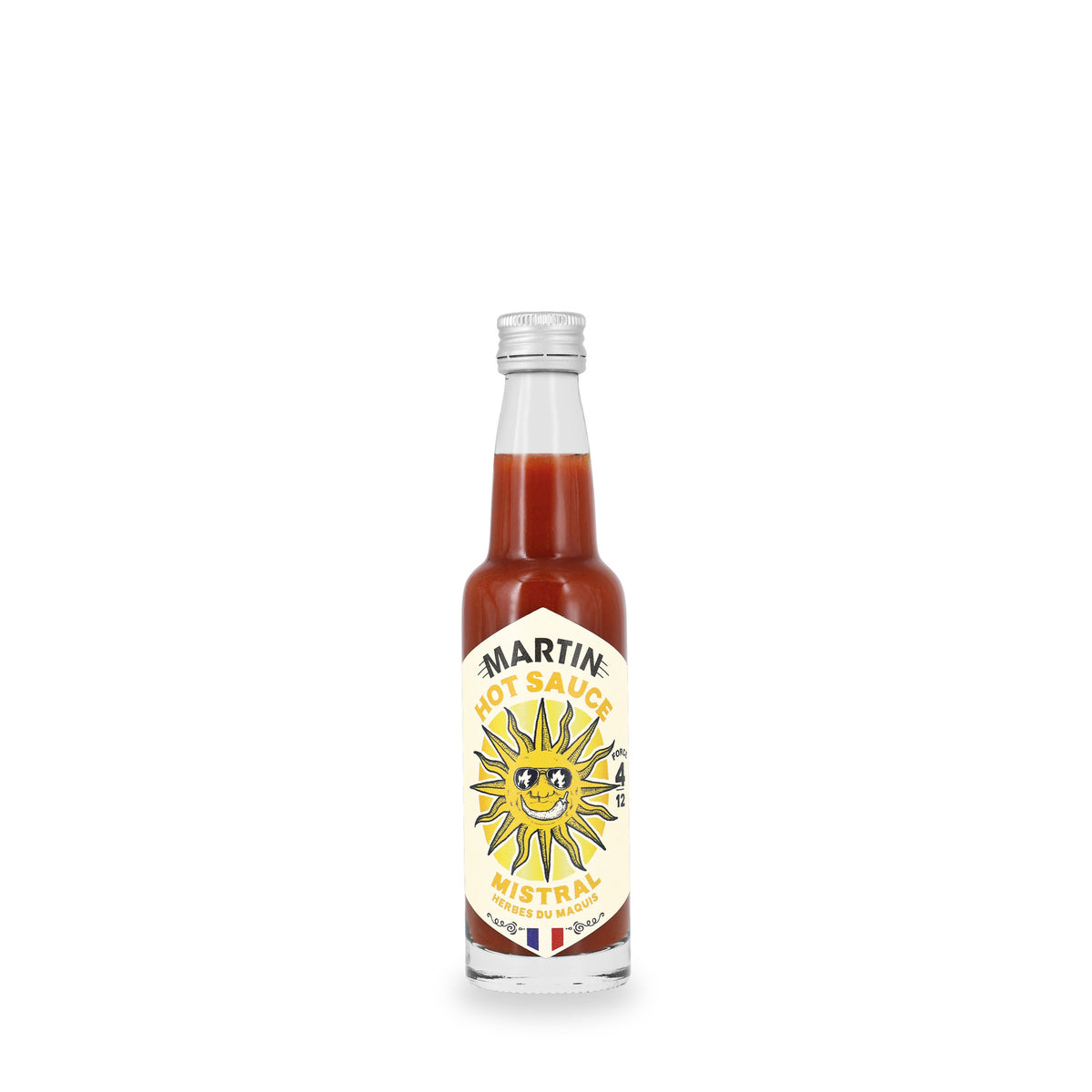 Mistral Hot Sauce by Sauce Martin, 100 ml glass bottle