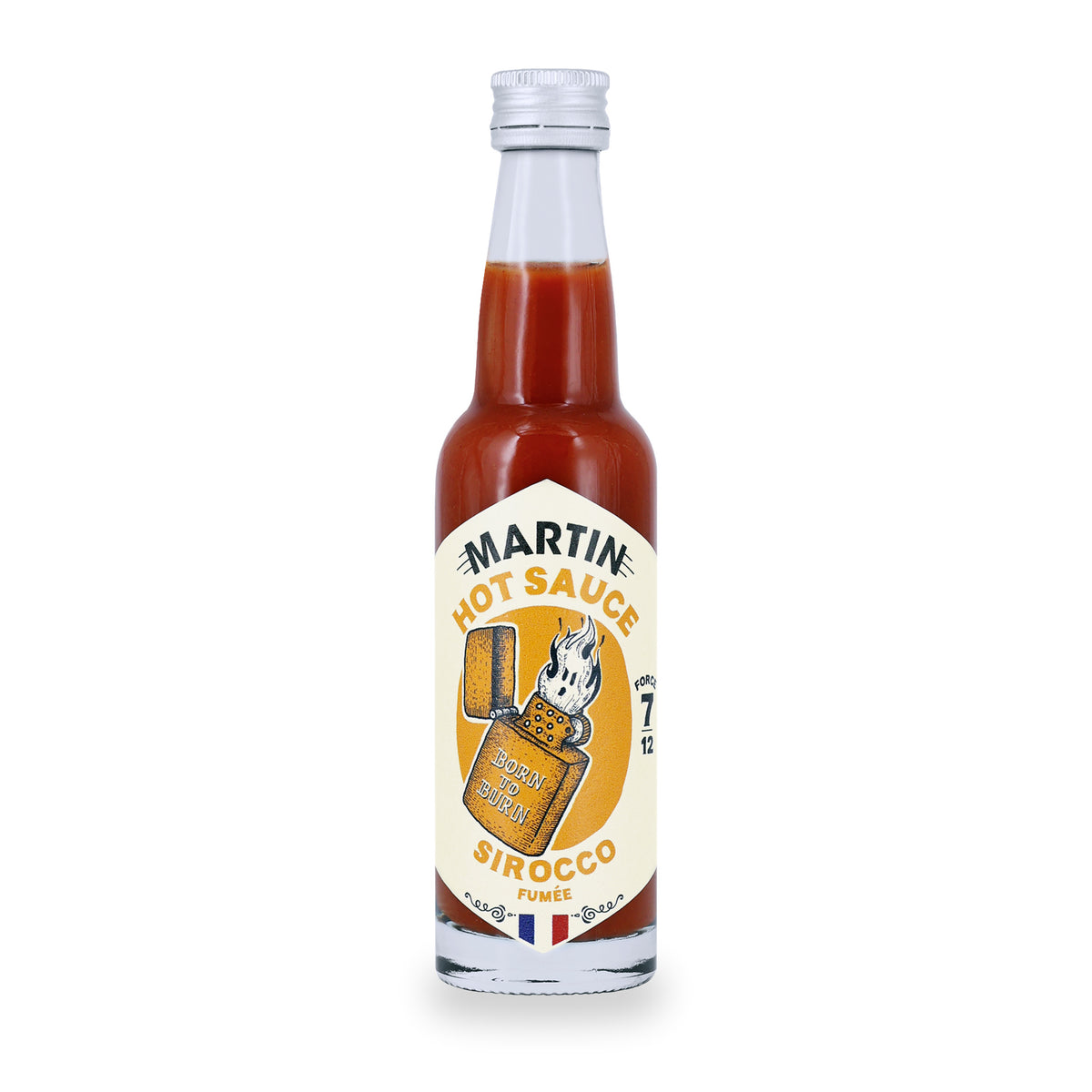 Sirocco Hot Sauce by Sauce Martin, 100 ml glass bottle