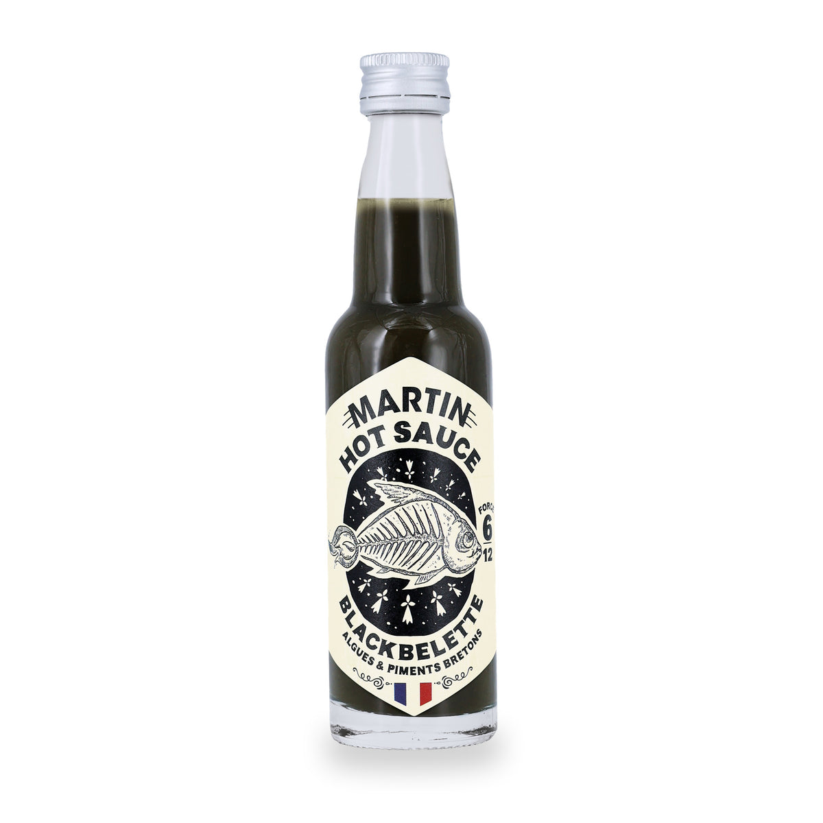 Blackbelette Hot Sauce by Sauce Martin, 100 ml glass bottle