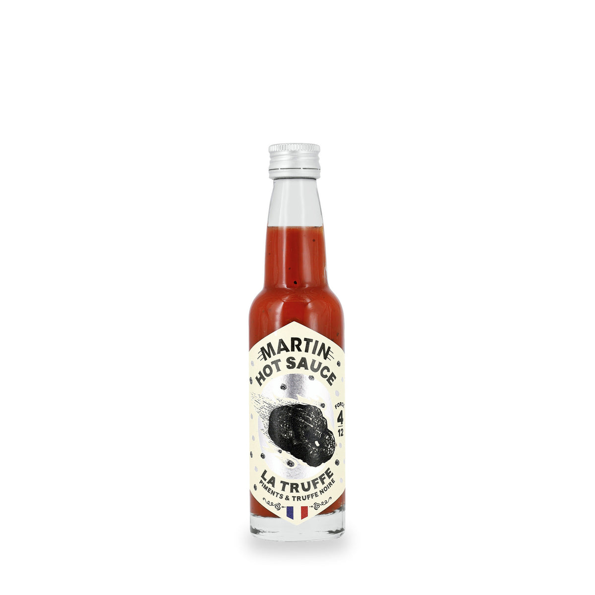 Sauce piquante à la truffe de Sauce Martin, bouteille en verre de 100 ml