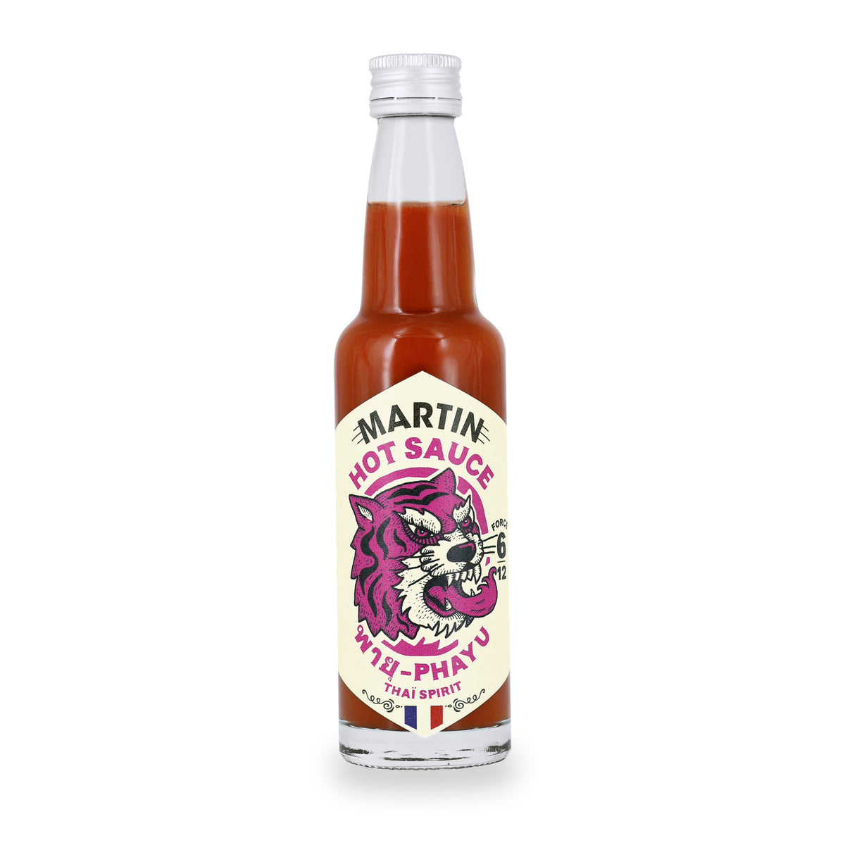 Pha Yu Hot Sauce by Sauce Martin, 100 ml glass bottle