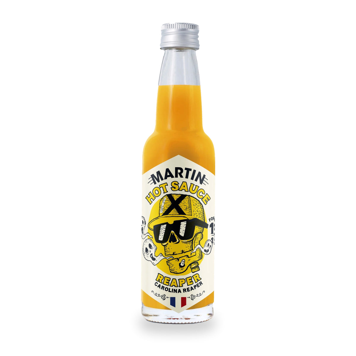 Carolina Reaper Hot Sauce by Sauce Martin, 100 ml glass bottle