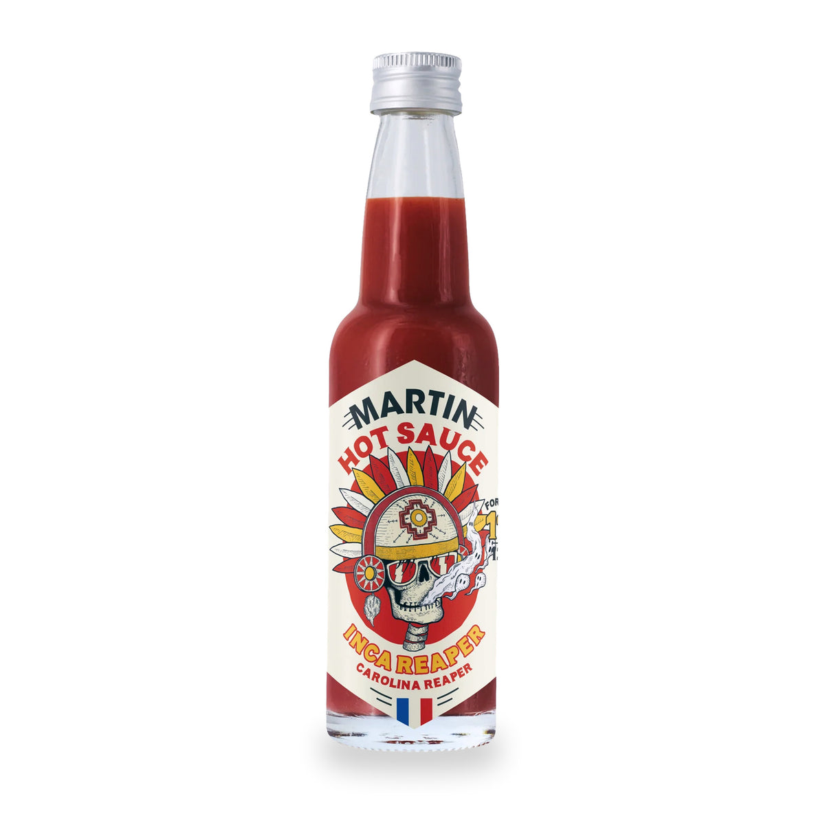 Inca Reaper Hot Sauce by Sauce Martin, 100 ml glass bottle