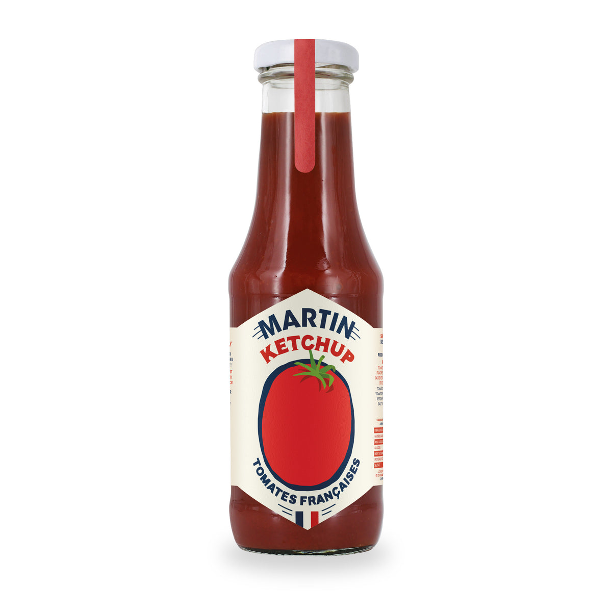 Gourmet Ketchup by Sauce Martin, 380 g glass bottle
